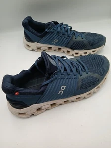 On Cloud Größe 9,5 Blau Weiß Herren Sneaker EU 44 - Bild 1 von 13