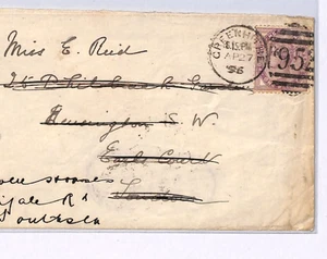 GB KENT MARITIME QV Cover *UNION STEAMSHIP Co* Seal GREENHITHE/952 Duplex XG154 - Picture 1 of 15