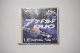 PC Engine CoreGrafx Arcade Card Duo boxed Japan NEC Hu-Card game US Seller