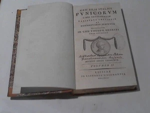Caii Silii Italici Punicorum Libri Septemdecim. Varietate Lectionis et Commentar - Picture 1 of 1
