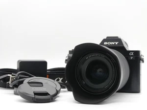 Count 5650 English OK MINT SONY A7 ILCE7 24.3MP Digital Camera 28-70mm Lens Kit - Picture 1 of 23
