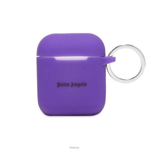 PALM ANGELS Custodia AirPods con logo