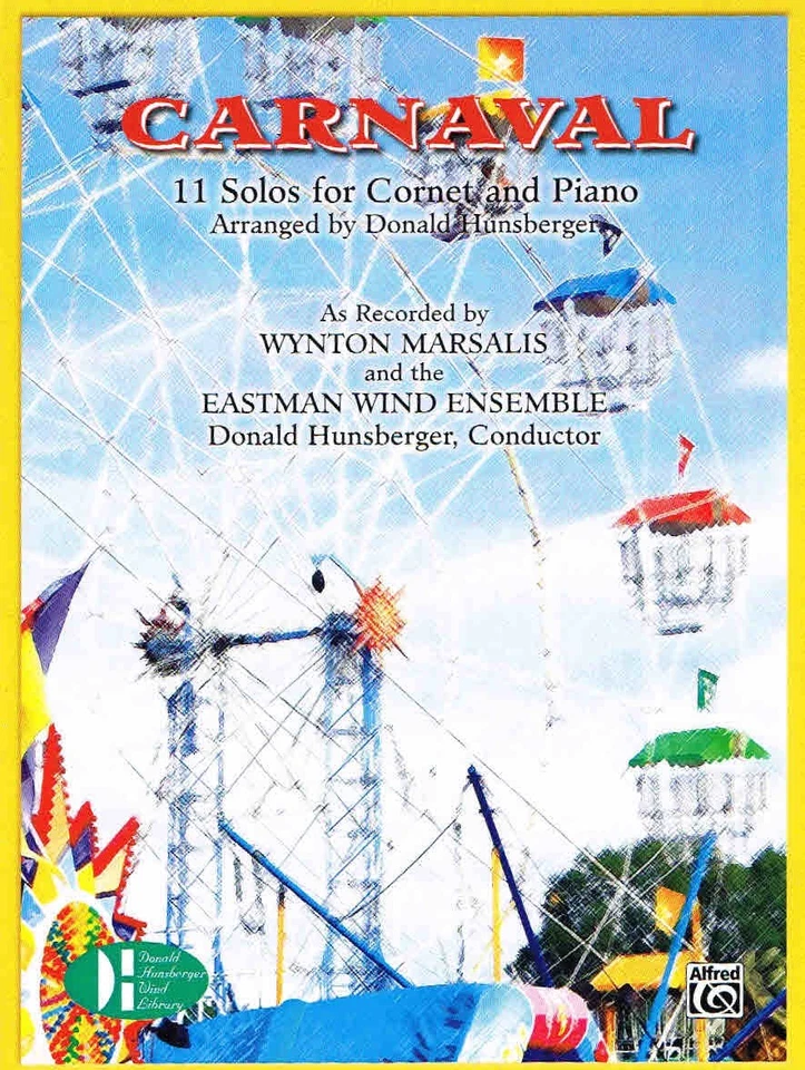 Carnaval 11 Solos for Cornet and Piano Arranged by Donald Hunberger (35429) - Image 1 of 1