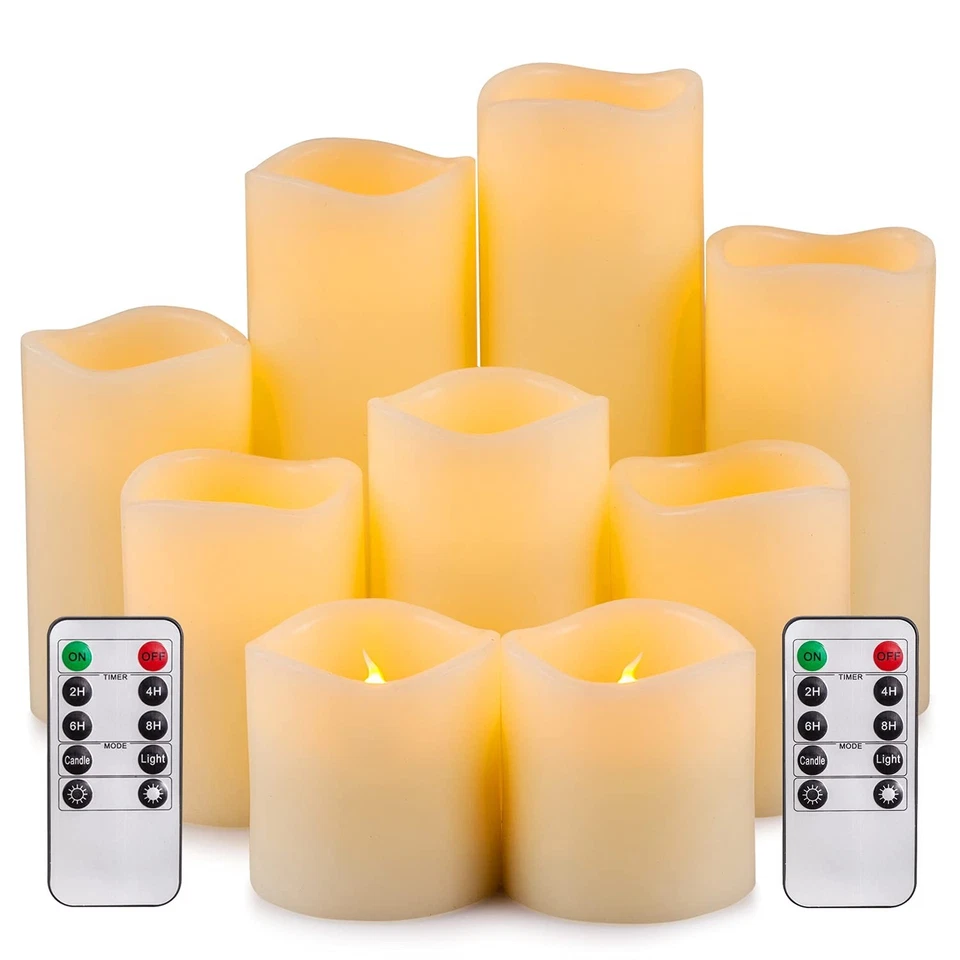RY King ‎RY-01904 Flameless/LED Candle - Ivory