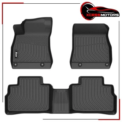 Se adapta a alfombrillas de alta resistencia Nissan Sentra 20-25 forros de alfombras de fila delantera trasera TPE Foto 1 de 2