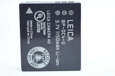 Batería Leica OEM BP-DC4 para C-Lux 1, D-Lux 2, D-Lux 3, D Lux4 Foto 1 de 2