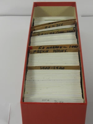 US, 19th century &, Excellent assortment of Stamps in 550+ stock cards(red box) - Image 1 of 4