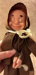 Pupazzo a mano frate monaco 15" albero topper vintage anni 50 - Foto 1 di 7