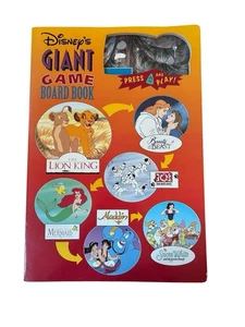 Vintage 1994 Disney riesiges Spielbrett Buch Der König der Löwen & mehr große Geschichte OHNE GERÄT - Bild 1 von 13