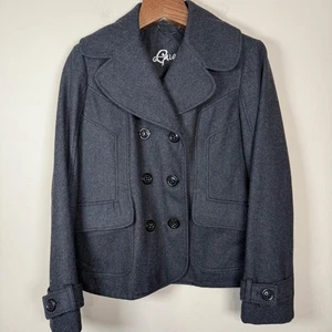 Chaquetón Guess Mezcla Lana Doble Pecho Talla XL Dark Academia Preppy - Imagen 1 de 14