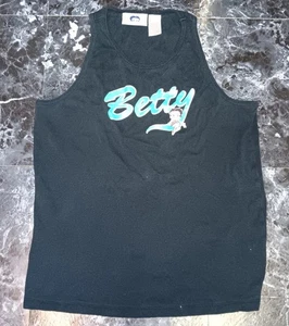 Vintage Betty Boop Tank Top Women's Size 14 19x23.5 Official Tag - Picture 1 of 7
