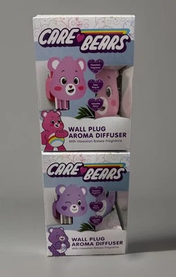 Care Bears Wall Plug Aroma Diffuser Pink & Purple W Hawaiian Breeze Fragrance - Image 1 of 4