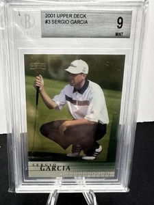 💥2001 GOLF CUBIERTA SUPERIOR #3 SERGIO GARCIA BGS COMO NUEVO 9 - Imagen 1 de 2