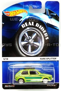Hot Wheels Real Riders Hare Splitter Diecast Vehicle #5/18 Mattel 2014 NRFP - Picture 1 of 4