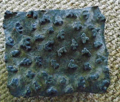 VERY CLEAN...BATIC FABRIC PRINTING BLOCK...EXCELLENT CONDITION - Image 1 of 2