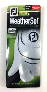 FootJoy WeatherSof Black Mens Golf Glove Size Small Regular Left (b) - Picture 1 of 4