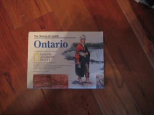 Nat Geographic Supplement June 1996 Ontario Canada Map - Picture 1 of 1