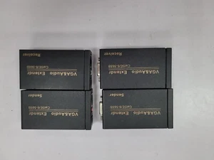 2 Sets VGA & AUDIO Extender über CAT5e/6 mit Audio bis 1000 Fuß 300m Streaming - Bild 1 von 5