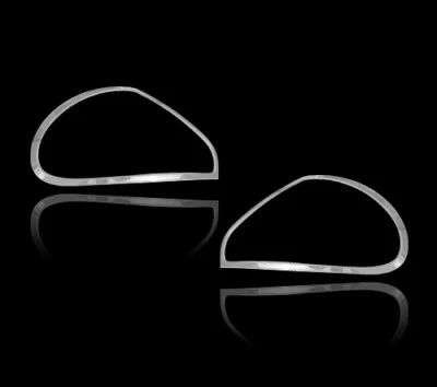 Chrome Tailights Trim Bezel Rim Cover For Jaguar X-Type X400 Sedan 01-08 Foto 1 de 3