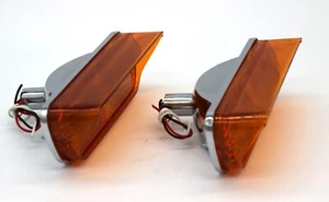 Fits DODGE D100 D300 FRONT Parking Lights set x2 (NOT SIDE LIGHTS) - Picture 1 of 6