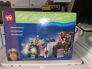 SHRED RIBBON INTO ART KIT LINDA LEE BUCK “OH YES YOU CAN!” NEW - Picture 1 of 2