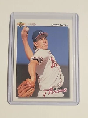 1992 Upper Deck #475 Steve Avery Near Mint or Better - Image 1 of 2