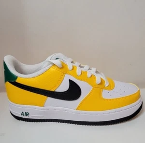 Nike AIR FORCE 1 LOW  University Gold/Black. Youth Shoes  FN8008 700.    #59 - Picture 1 of 11