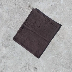 Dark Chocolate Linen Fabric by the Yard, Material for Sewing, Decor & DIY Crafts - Picture 1 of 6
