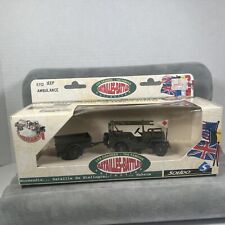Solido Famous Battles Collection US ARMY JEEP AMBULANCE diecast 6112