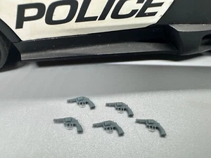 Resin Lot 5 Police .38 Special Revolver Maßstab 1:24 - Bild 1 von 2
