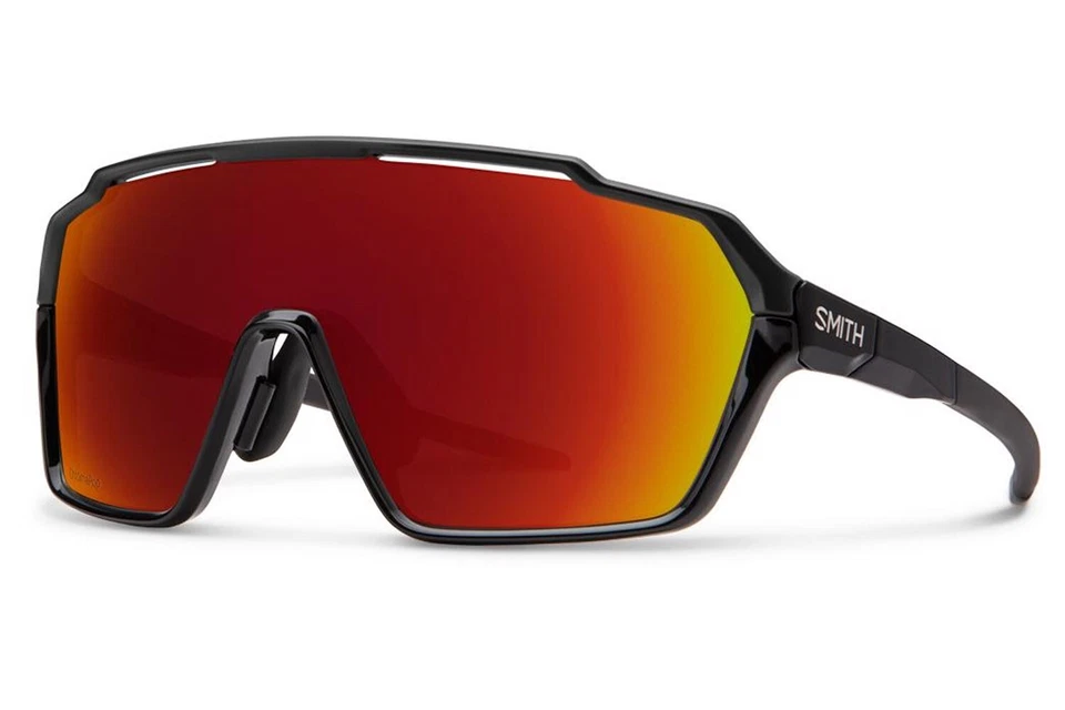 Smith Shift MAG ChromaPop Sunglasses - Black/Red