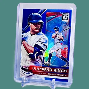 Giancarlo Stanton 2022 Donruss Optic #3 Diamond Kings Blue Prizm /75 Yankees - Picture 1 of 4