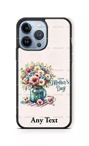 Muttertag Blumenvase Kaffee personalisierte Handyhülle für iPhone Samsung - Bild 1 von 11