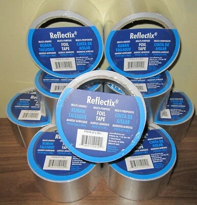 10 Rolls of Reflectix Multi-Purpose Foil Tape ~ FT210, 2"x30" - Image 1 of 2