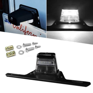 Trailer LED Plate License Light Bracket Mount Universal DC 12V For RV Boat Tag A - Picture 1 of 11