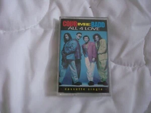 COLOR ME BADD - ALL 4 LOVE - CASSETTE SINGLE - WOO53C - Picture 1 of 3