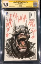 JOHNNY DESJARDINS ORIGINAL Sketch Art CGC 9.8 Signed BATMAN D JOKER NOT CBCS