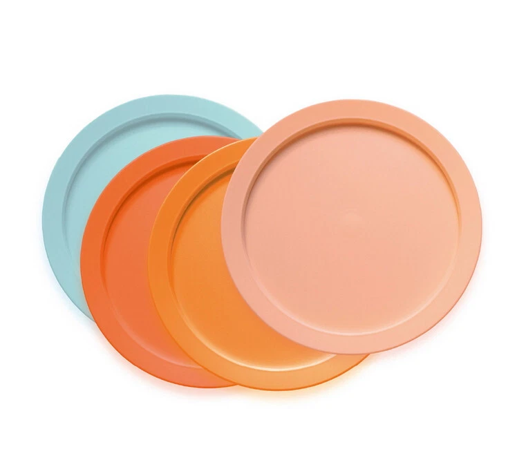 Tupperware PIcknickteller TupperCare® Teller-Quartett Partyteller 4er Set - Bild 1 von 2