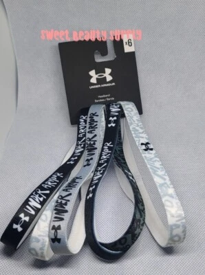 Diadema Under Armours Niña Negra/Gris/Blanca 6pks Foto 1 de 4