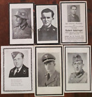6 Sterbebilder 1941-45   Soldaten