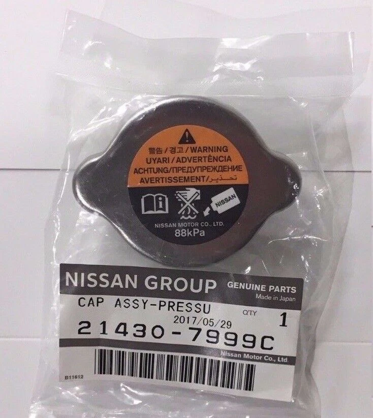 NEW Nissan 200SX 350Z 370Z Altima Maxima Sentra Radiator Liquird Filler Cap OEM - Image 1 of 1