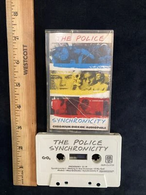 The police Synchronicity 1983 Cassette Tape Very Good - Image 1 of 4