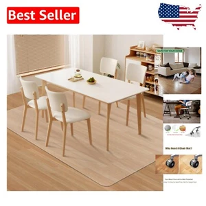 Flexible 57" x 84" Office Chair Mat - Ultimate Protection for Hard Surfaces - Picture 1 of 9