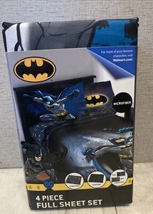 Warner Bros. Batman Guardian Speed 4pc Full Sheet Set Neu - Bild 1 von 4
