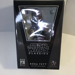 STAR WARS CLASSICS: Boba Fett BUST (2007) Gentle Giant - Picture 1 of 13