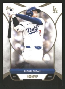 2025 Topps Welcome to the Club "3X" MVP Shohei Ohtani 2024 MVP - Imagen 1 de 2