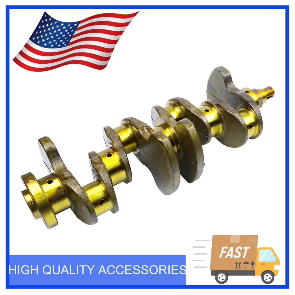 F2 Engine Crankshaft  F20111301B For Mazda B2200 SOHC 4 Cylinder Motor 87-93 - Image 1 of 4