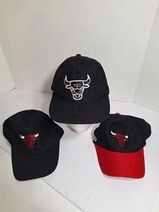 Chicago Bulls Hats Lot - Picture 1 of 6