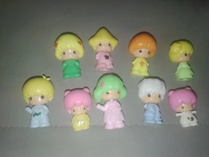 9 Figurines anciennes Lucie Village Ajena - こえだちゃん Koeda chan pin y pon vintage - Picture 1 of 2