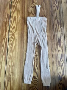 Silly silas Strumpfhose leggings Gerippt Gr. 74-80 beige puderrosa Creme - Bild 1 von 5
